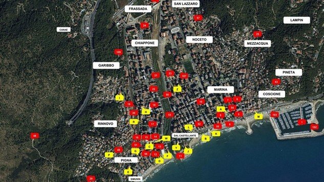 Fotografia d’epoca di Andora