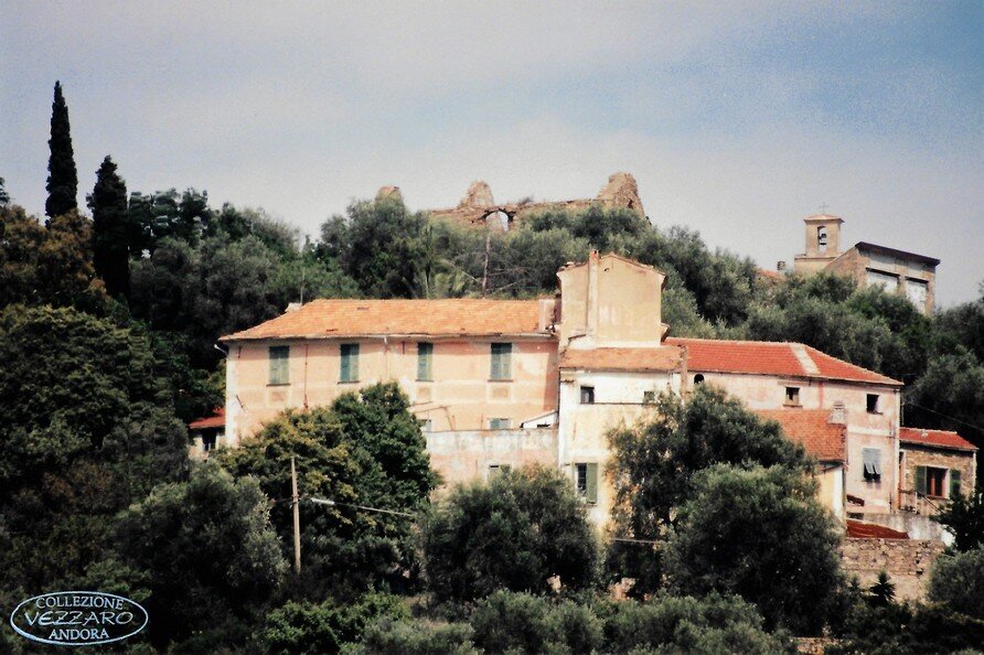 Dettaglio di mappa storica di Andora